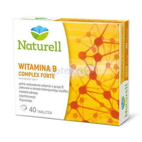 Naturell Witamina B Complex Forte Tabletki 40 Tabl