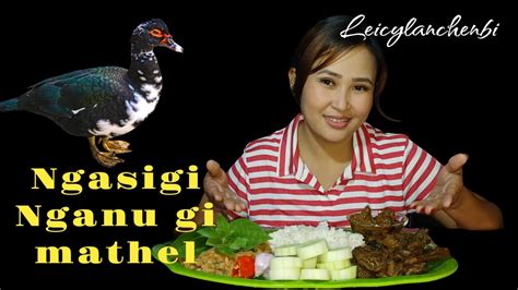 Nganu Thongbapan Eronba Mukbang Duck Curry Food Youtube