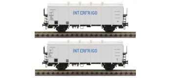 Coffret De Wagons Frigo Icefs Inter Frigos Sncf Lsm Ls