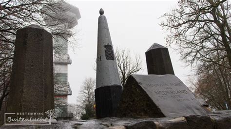 Grenspalen Op De Grens Van Belgi En Nederland Bestemming Buitenlucht