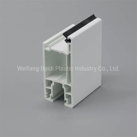 UPVC Black Best Casement Window Profiles Rigid Extrusion Frame Material