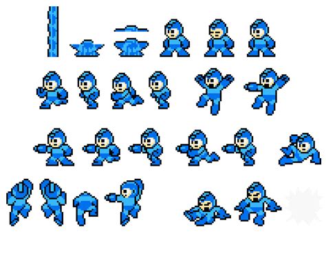 Megaman Custom Sprite Sheet By Megamanfan000 On Deviantart