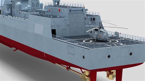 Chinese Type 052d Destroyer Model - TurboSquid 1153716