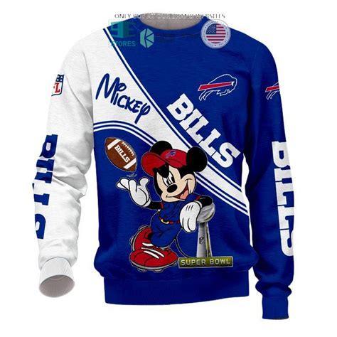 Best Nfl Buffalo Bills Mickey Mouse Blue White Long Pants • Shirtnation