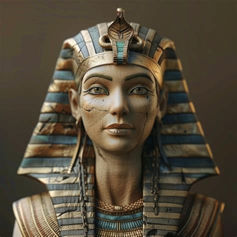 Premium Photo | Ancient Statue of a Female Egyptian Pharaoh