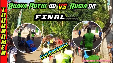 Tournamen Set Grand Final Merebut Juara Dan Antra Rusia Vs