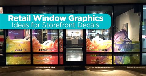 Graphic Retail Displays