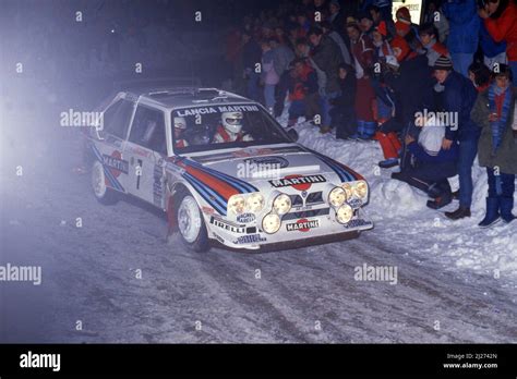 Henri Toivonen (FIN) Sergio Cresto (USA) Lancia Delta S4 GrB Lancia ...