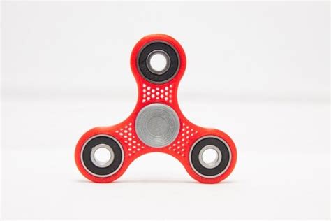 Tri Naked Spinner Fidget Hand Toy Ceramic By Lasercatcuts