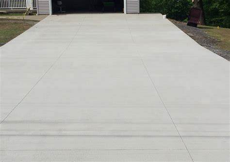 Broom Finish Driveways Palermo Concrete Inc