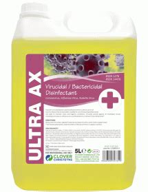 UltraAX Virucidal Bactericidal Disinfectant RTU 5L Beacon Supplies