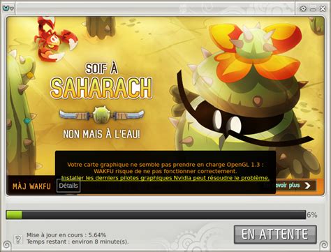 Mise Jour De Lupdater Le Avril Info Actualit S Wakfu Le