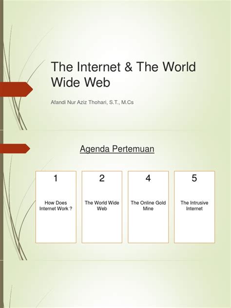 The Internet The World Wide Web Pdf