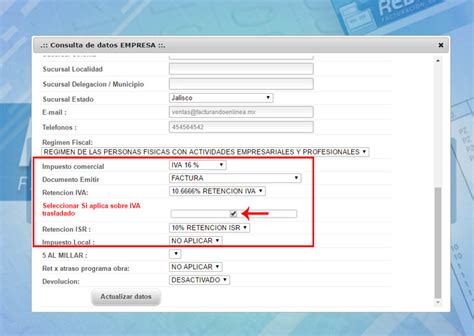 Como Habilitar Las Retenciones De Iva E Isr En El Sistema De Facturación Red2000 Blog