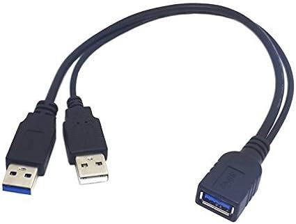 Amazon Usb Y Splitter Cable Haokiang Feet Usb Type A