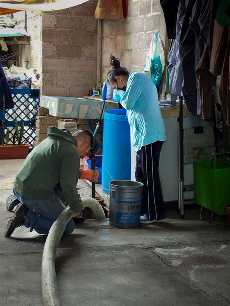 Antorcha gestiona camión vactor para ayudar a personas sin drenaje en