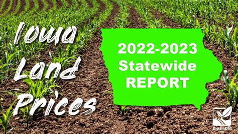 Statewide Iowa Farmland Prices In 2023 Annual Report