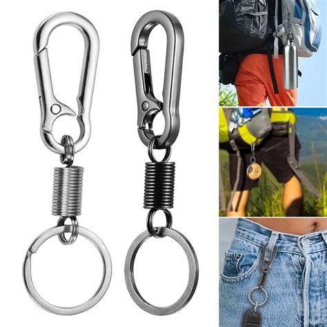 Jual Gantungan Kunci Carabiner Karabiner Keychain Key Chain Stainless