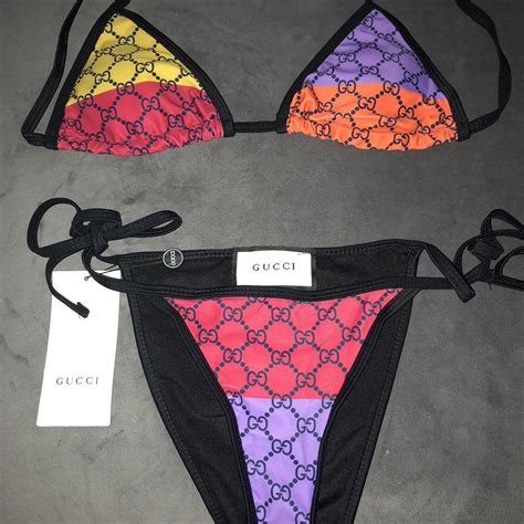 Gucci Women S Multi Bikinis And Tankini Sets Depop