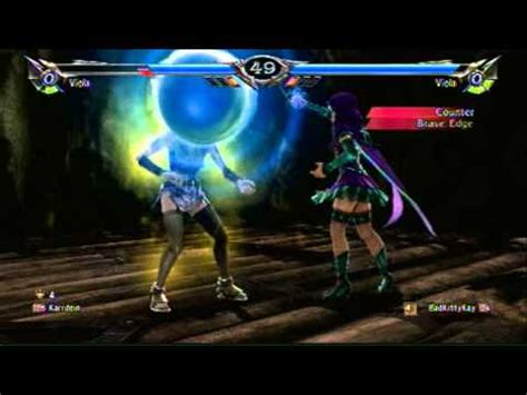 Soul Calibur V Online Matches Viola Mirrior YouTube