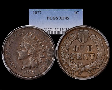 C Indian Cent Pcgs Xf Pq The Penny Lady