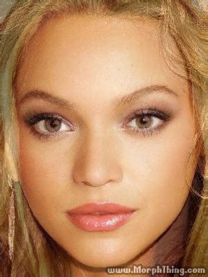 Gemma Ward And Beyonce Knowles Morphed MorphThing