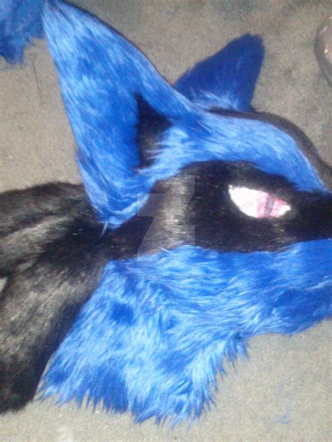 Lucario Head Finally Furred By Nekoravewolf On Deviantart