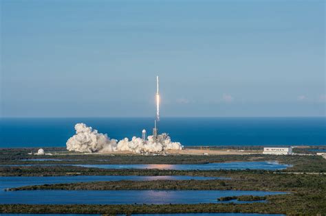 In Photos Spacex Launches Lands St Reused Falcon Rocket Space