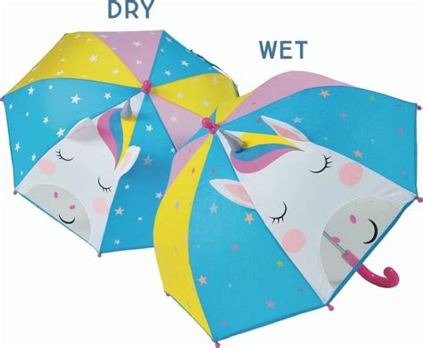 3d Rainbow Unicorn Umbrella Imagine That Toys