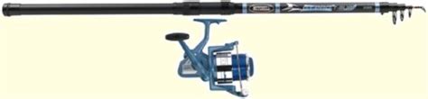 Ft Mitchell Travel Telescopic Sea Fishing Rod Reel Beachcaster Ebay