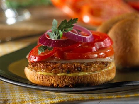 Morningstar Farmsandreg; Garden Veggie Deluxe Burger Recipe | Food Network