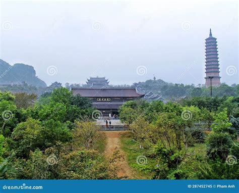 Bai Dinh Pagoda, Ninh Binh Province, Vietnam Stock Image - Image of ...