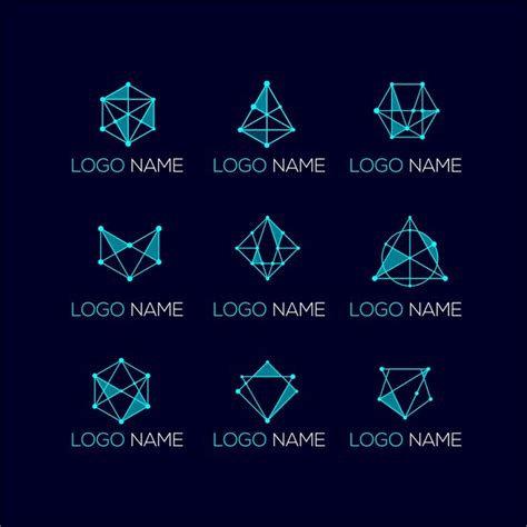 Premium Vector Modern Geometric Logo Template