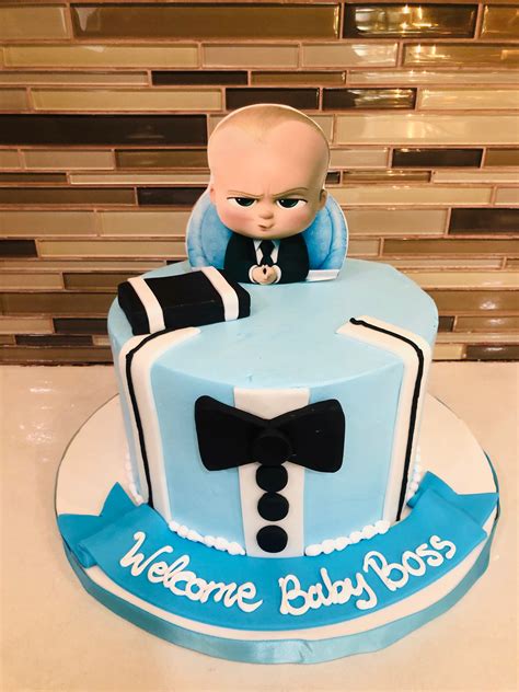 Boss Baby Themed Cake