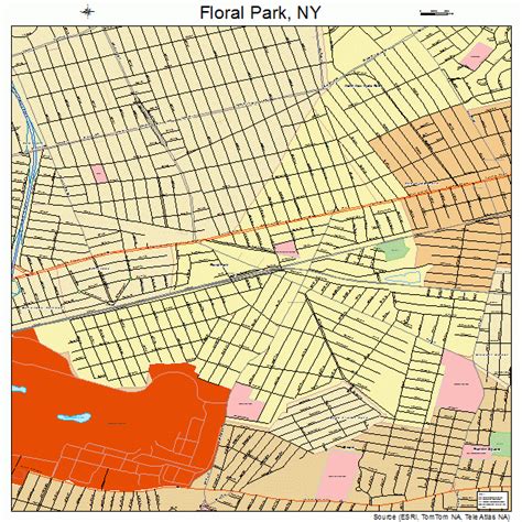 Floral Park New York Street Map 3626264