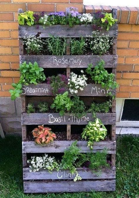 Spectacular Recycled Wood Pallet Garden Ideas To Diy In Herb