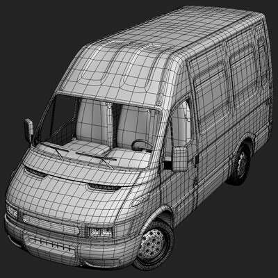 ArtStation - Delivery Van UPS | Resources