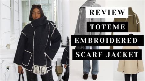 TOTEME EMBROIDERED SCARF JACKET Watch This Before You Buy YouTube