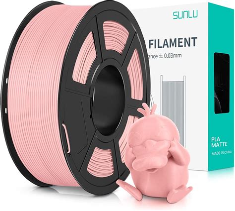 Amazon Sunlu D Printer Filament Pla Matte Mm Super Neatly