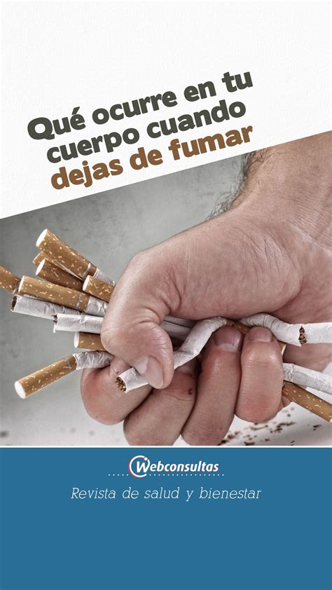 Así Cambia Tu Cuerpo Cuando Dejas De Fumar Dejar De Fumar Revista De