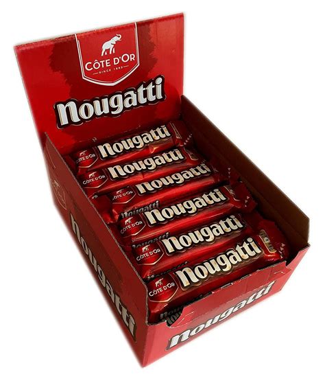 12 X Cote Dor Nougat Milk Chocolate Bar Côte D Or Nougatti Chocolate Cote Dor Ebay