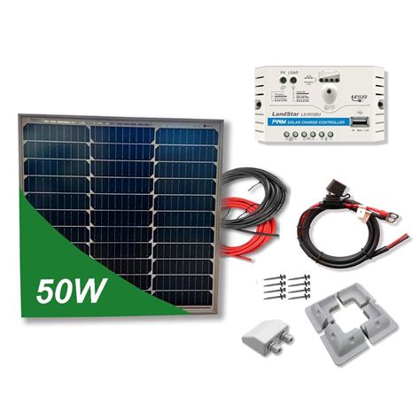 Viasolar Kit W Camper V Panel Solar Placa Monocristalina C Lulas