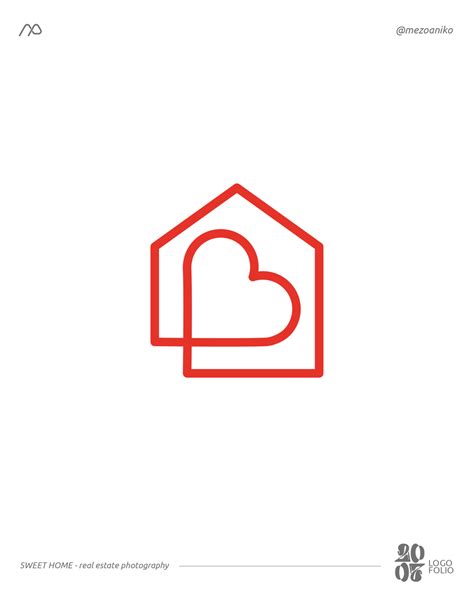 sweet home logo by Aniko Mezo on Dribbble