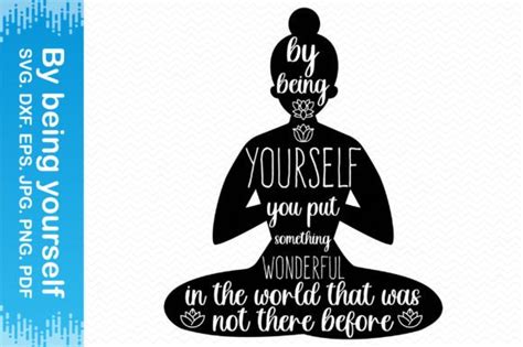 By Being Yourself Clipart Graphic By Blueflex Creative Fabrica