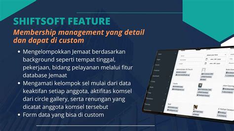Fitur Shiftsoft Software Aplikasi Gereja Android Ios