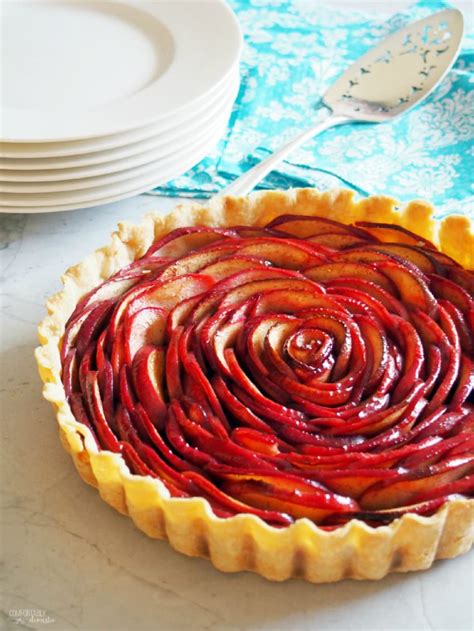 Rose Apple Pie Tutorial Comfortably Domestic