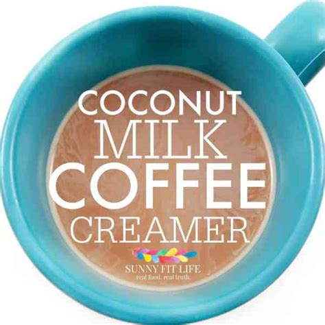 Coconut Milk Coffee Creamer: Dairy Free and Paleo