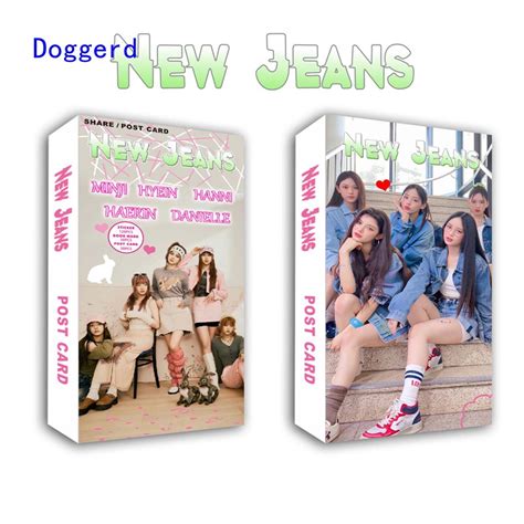 Doggerd NewJeans OMG 2023 Atenção Álbum Lomo Card Kpop Photocards Série