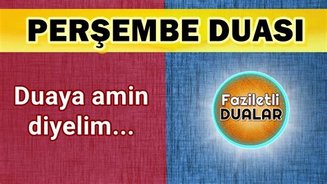 Per Embe Duasi D Nle En Faziletli Dualar Youtube