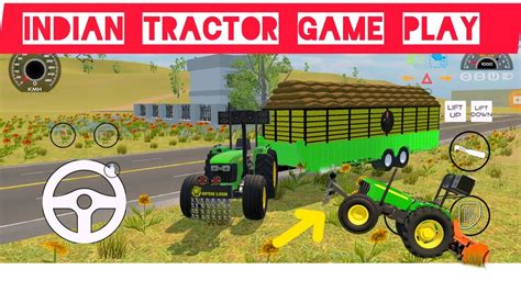 New Indian Tractor Game Play Video Fs Simulator D Gameplay John Deere